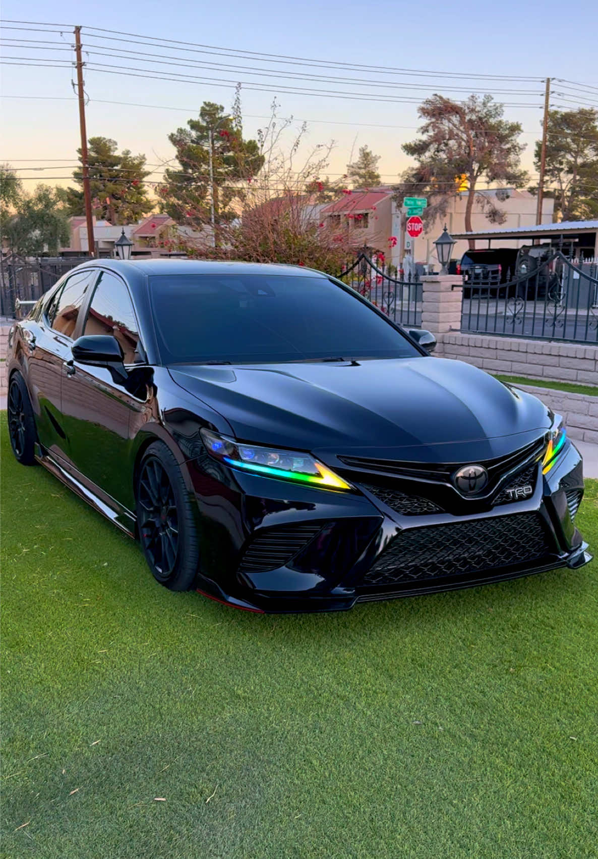 Countdown to New Year 2025 ✨ Embrace the new year with a great perspective in life. Have a good one🎇😎 “Toyota Camry TRD 2023” Midnight black metallic 🥷🏴 #CapCut #carsoftiktok #2023toyotacamry #toyota #trd #toyotacamry2023 #toyotacamry #camrytrd #trdcamry #justacamry #camry #headlights #rgbheadlights #rgb #ledlights #fyp  @Toyota @Toyota USA @ToyotaSoCal @Suprema🩶 