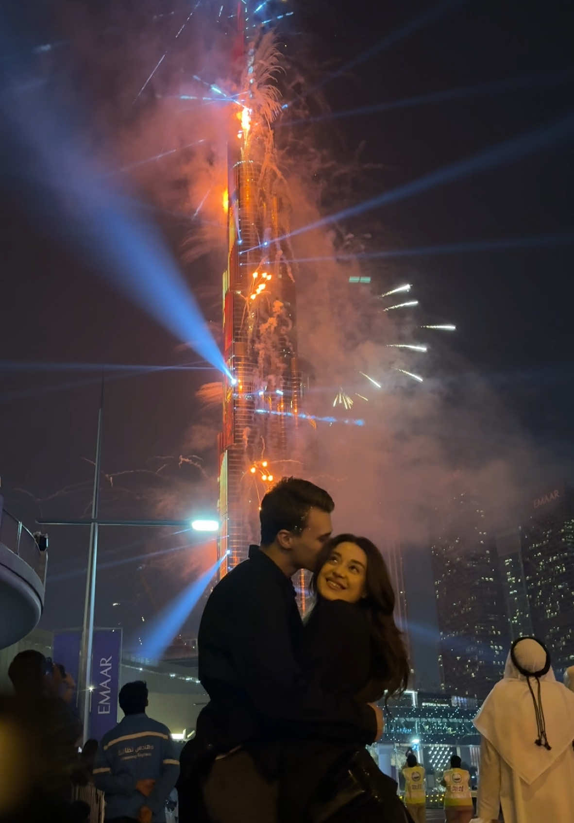 Happy New Year🫶🏻 #dubai #burjkhalifa #newyear #fireworks