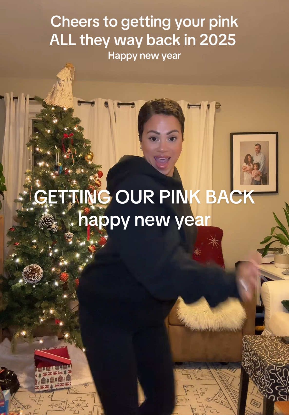 I know you won’t see this but Thank you Cecily Bauchmann for your encouragement ❤️ #getyourpinkback #danceitout #happynewyear #gettingyourpinkback #momoftwo #momlife #momtok 