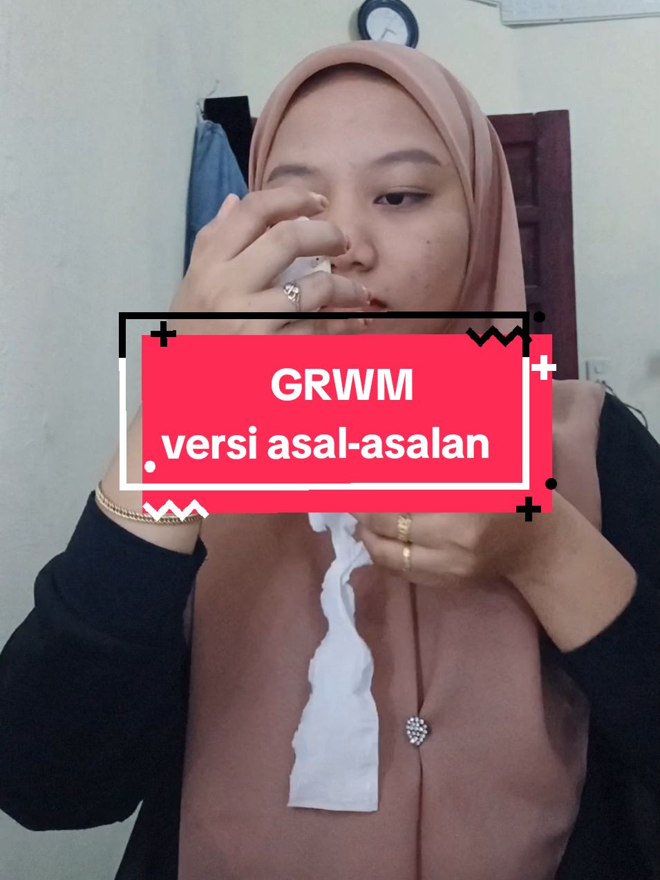 secuil grwm yg ga ready² bgt! #foryou #foryoupage #grwmmakeup #grwm #getreadywithme #fyp 