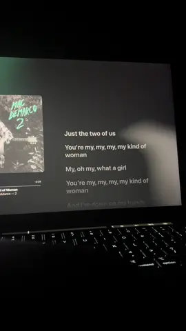 My Kind of Woman - Mac DeMarco #lyrics #applemusic #macbook ##fyp