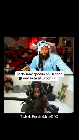 Deshae mad at SadaBabyfor speaking on rula?? #rula #deshae #ddg #sadababy #fyp #foryou #fypシ゚viral #streamer 