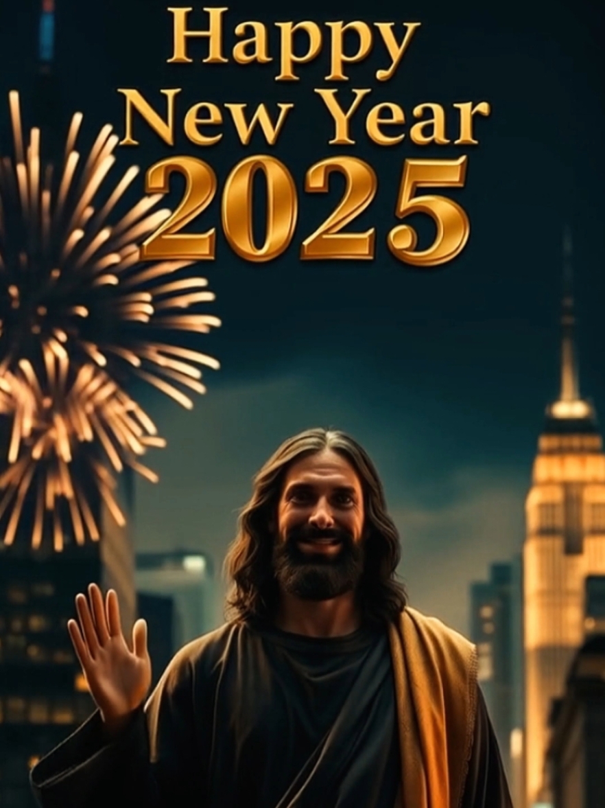 Happy New Year 2025 #happynewyear  #happynewyear2025  #goodbye2024  #oldandnew  #jesuschrist  #selamattahunbaru2025  #selamattahunbaru  #newyeartiktok  #newyearfyp  #fyp 