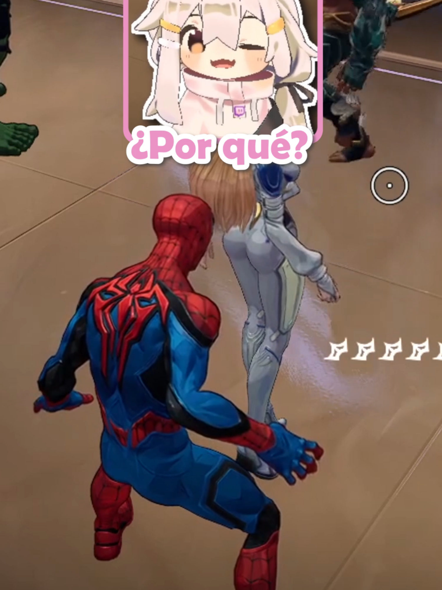 Qué miras Spiderman? 🤨? #gamstergaming #gamster #parati #fyp #twitchclip #marvelrivals