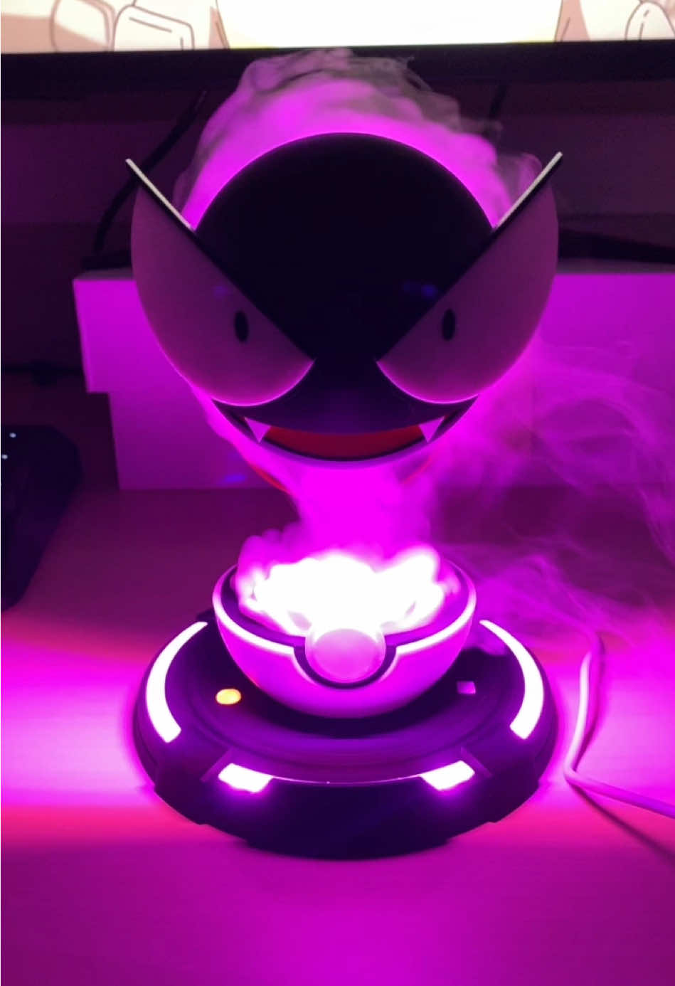 Pokémon humidifier 🤯 #fyp #viral #pokemon #gastly #humidifier