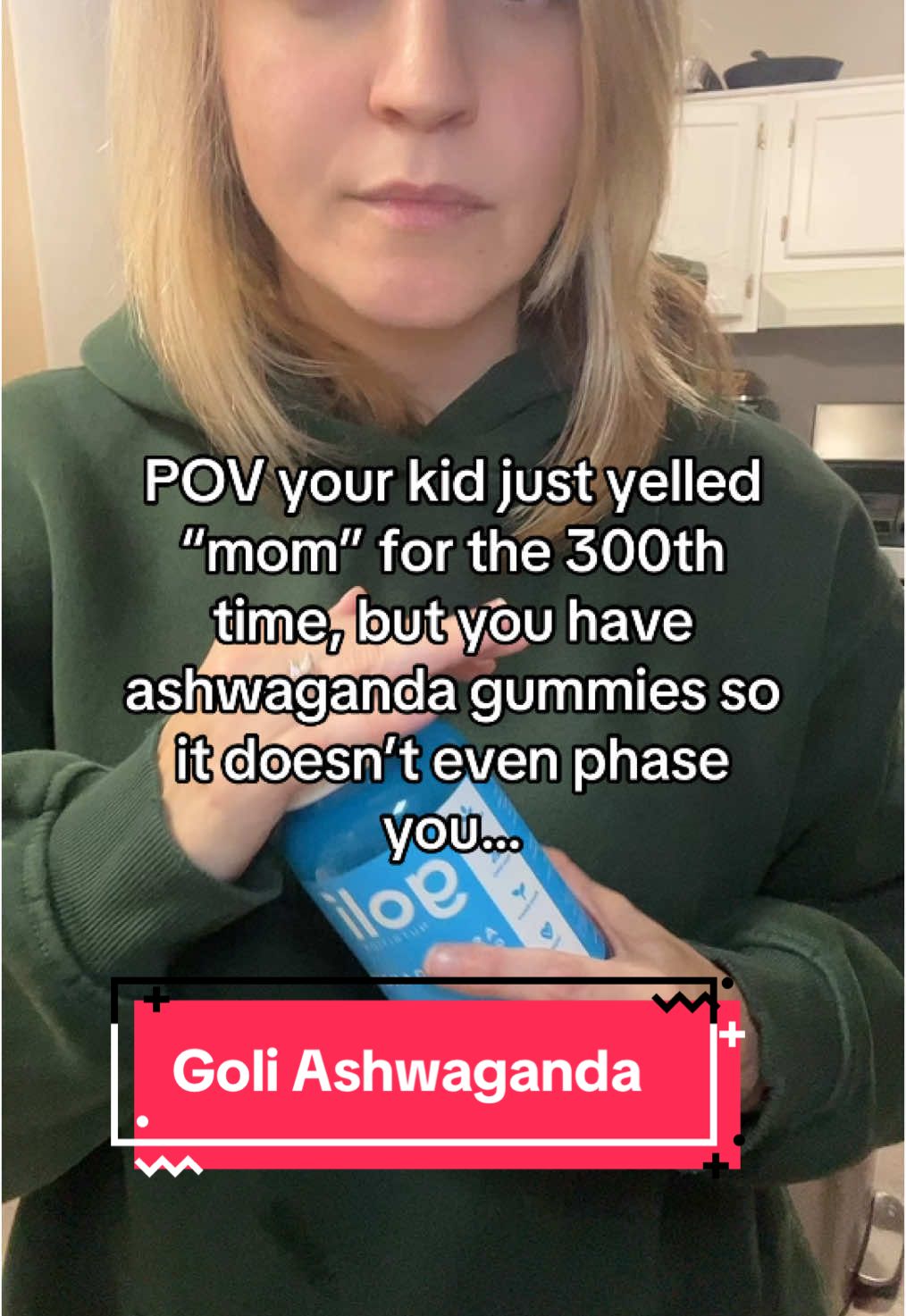 When you really need to relax, grab the ashwaganda! @Goli® Nutrition #ashwagandha #cortisolimbalance #highcortisol #MomsofTikTok #womenover40 #goli2025 