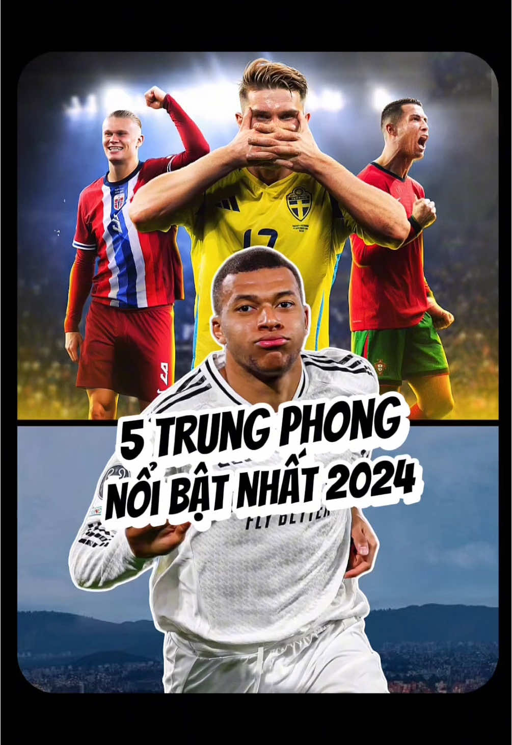 #top5 trung phong nổi bật nhất #2024 #thethaomoingay #mebongda #bongda #tintuc24h #sportsontiktok 