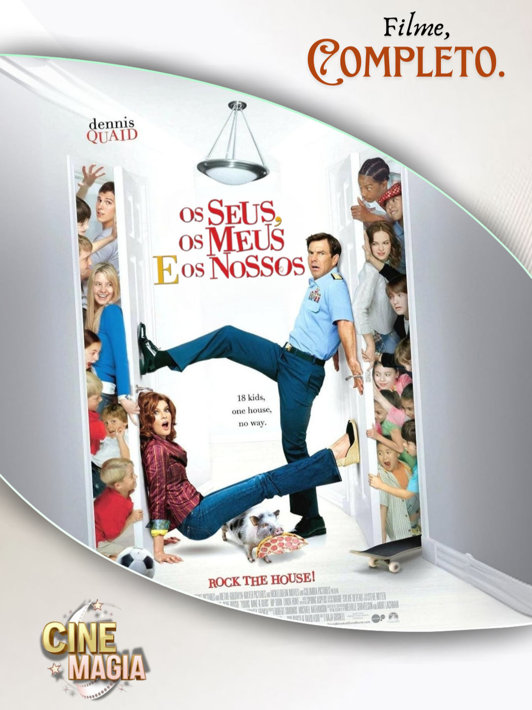 FILME COMPLETO | Os Seus, Os Meus e Os Nossos (2005) Sinopse: Um viúvo reencontra sua ex-namorada e o casal logo decide se casar. No entanto, os dezoito filhos que eles têm entre si garantem que o caminho do amor não seja tranquilo. #filme #completo #filmecompleto #fyppp #vaiprofy #vaiprafy #movie #1hora #osseusosmeuseosnossos