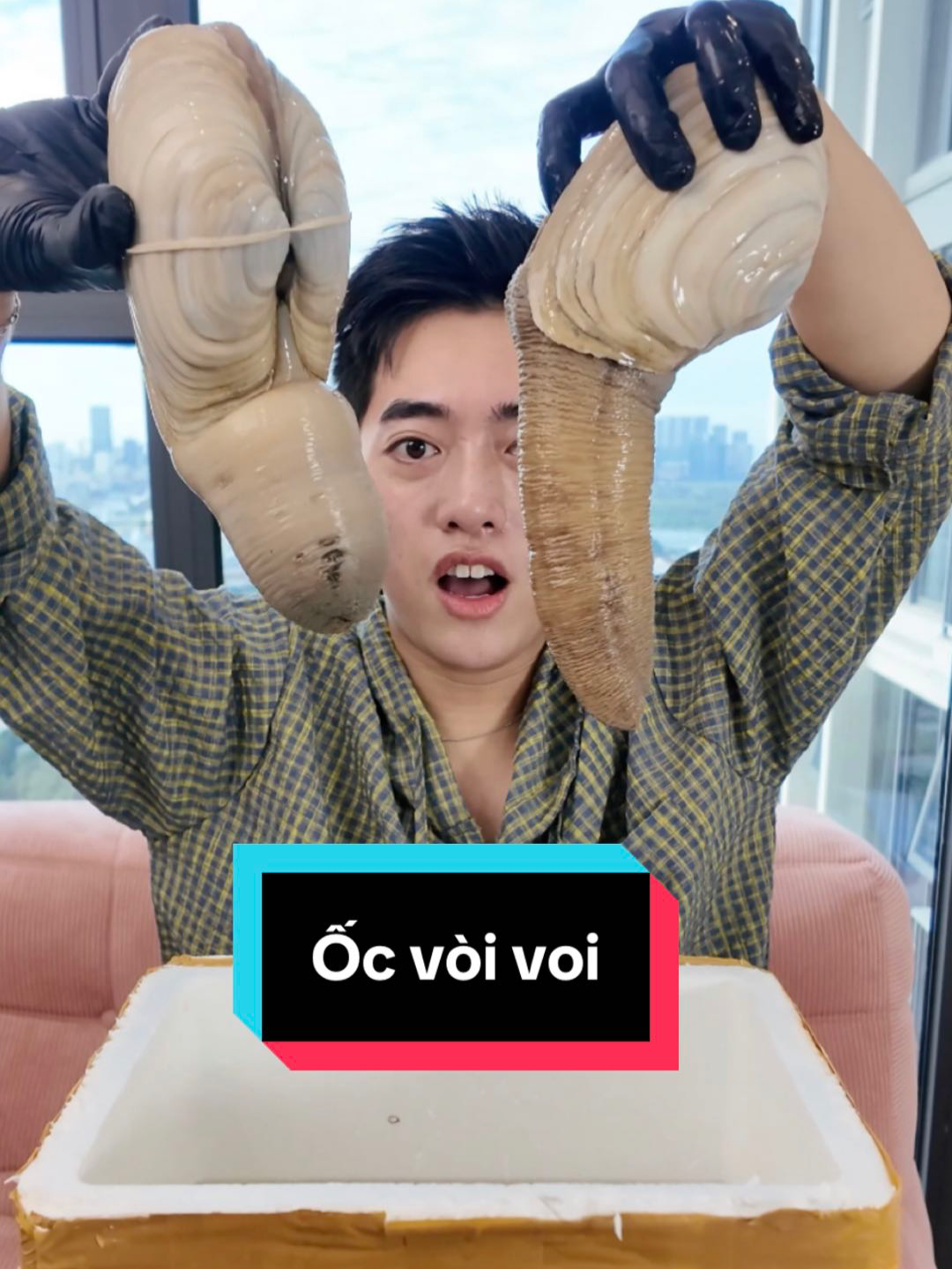 Ốc vòi voi @panda.review0chuyen #ancungtiktok #tiktokgiaitri #hoanganhpanda