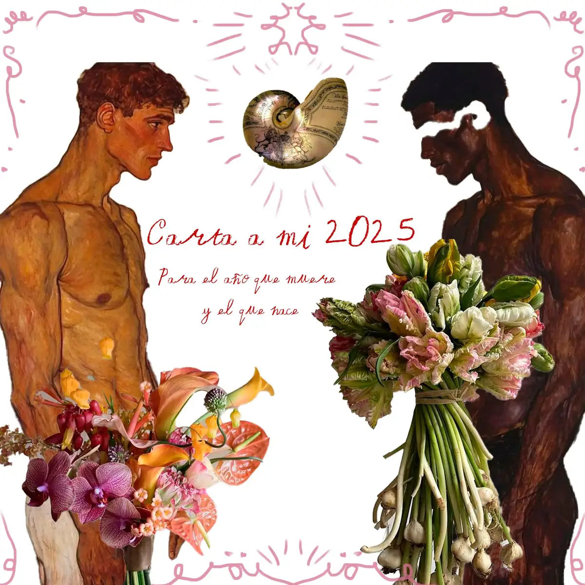 Que este nuevo año los reciba con mucho cariño y ternura 🐇💗 cuenteme que esperan de este nuevo año?✉️#collage #escritos #diario #poesia #