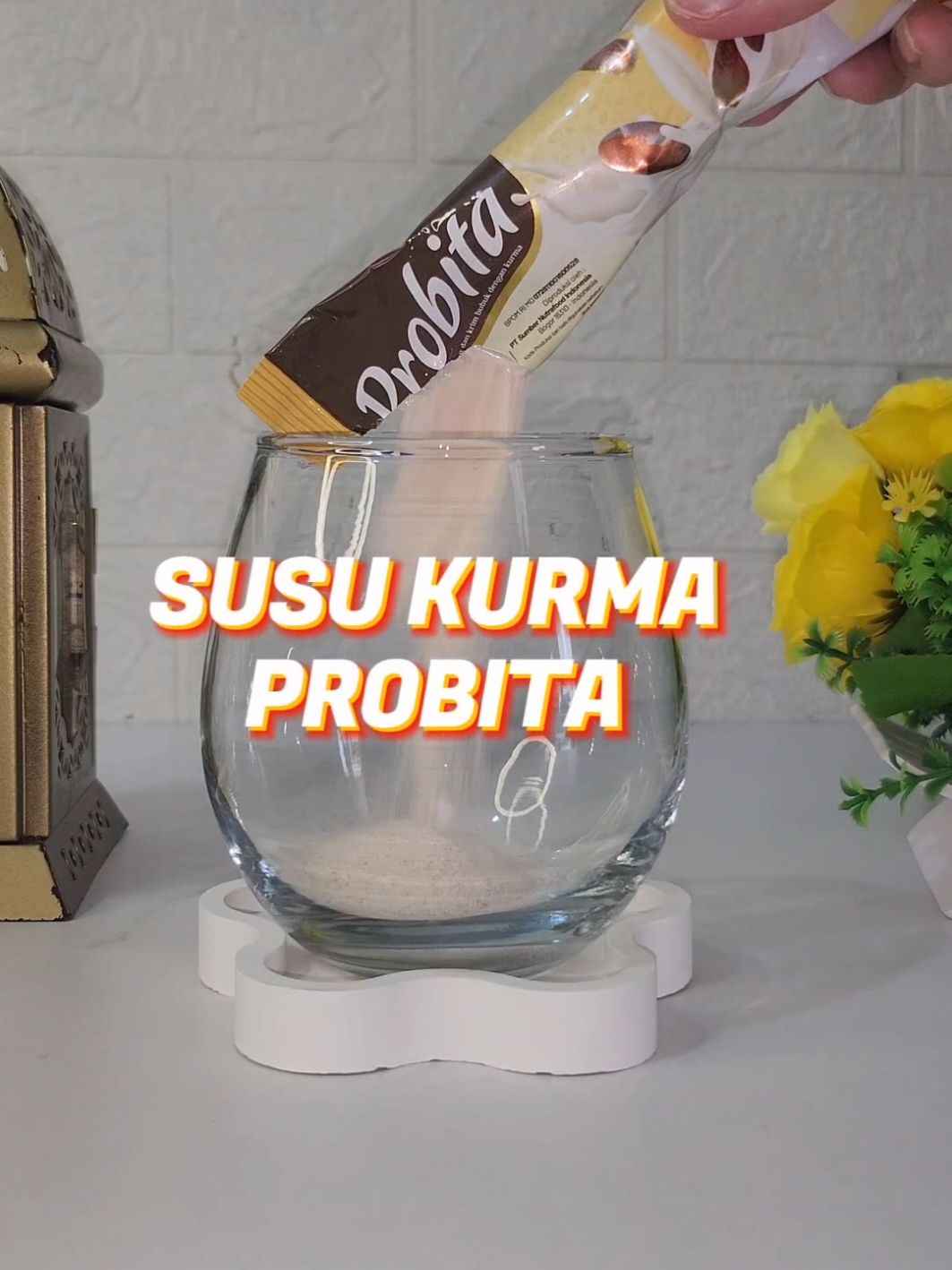 Baru tau kalau ada susu kambing + kurma yang rasanya enak banget untuk penumbuh tinggi badan, kalian juga wajib cobain biar ga nyesel #probita #susukambing #susukurma #susu #peninggibadan 