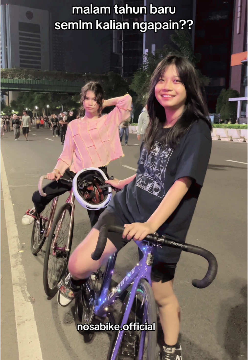 kita mah always gowes hihi ,,  #fyp #foryou #fixie #fixiebike #fixiejakarta #fixiejogja #tsunami #fixedgear #viral #viralvideo 