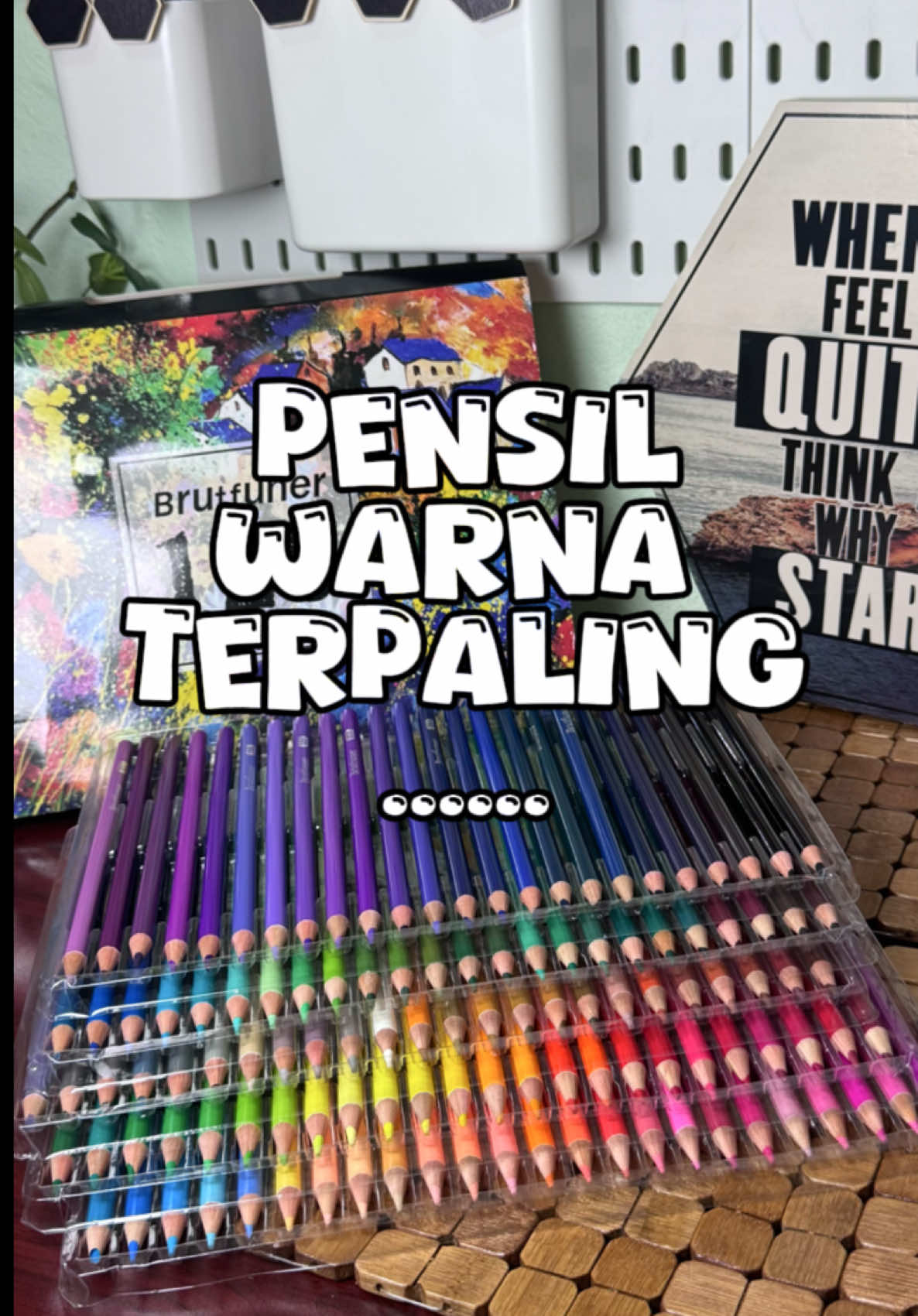 Mana geng 'terpaling' time sekolah dulu??? Sila hadir 😂  terpaling hebat, terpaling nak eksyenn ngn member 😜 #warnapensil #warnapensilmurah #brutfuner #brutfunercolorpencils #cikpuanmcd 