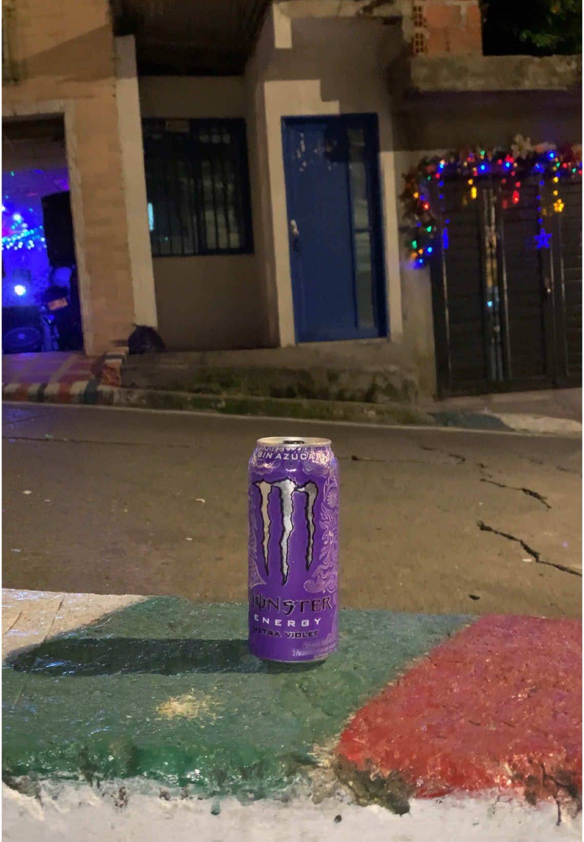 Efecto Monster Morado💜 Feliz año🎄🔥 #fyp #paratiii #monster 