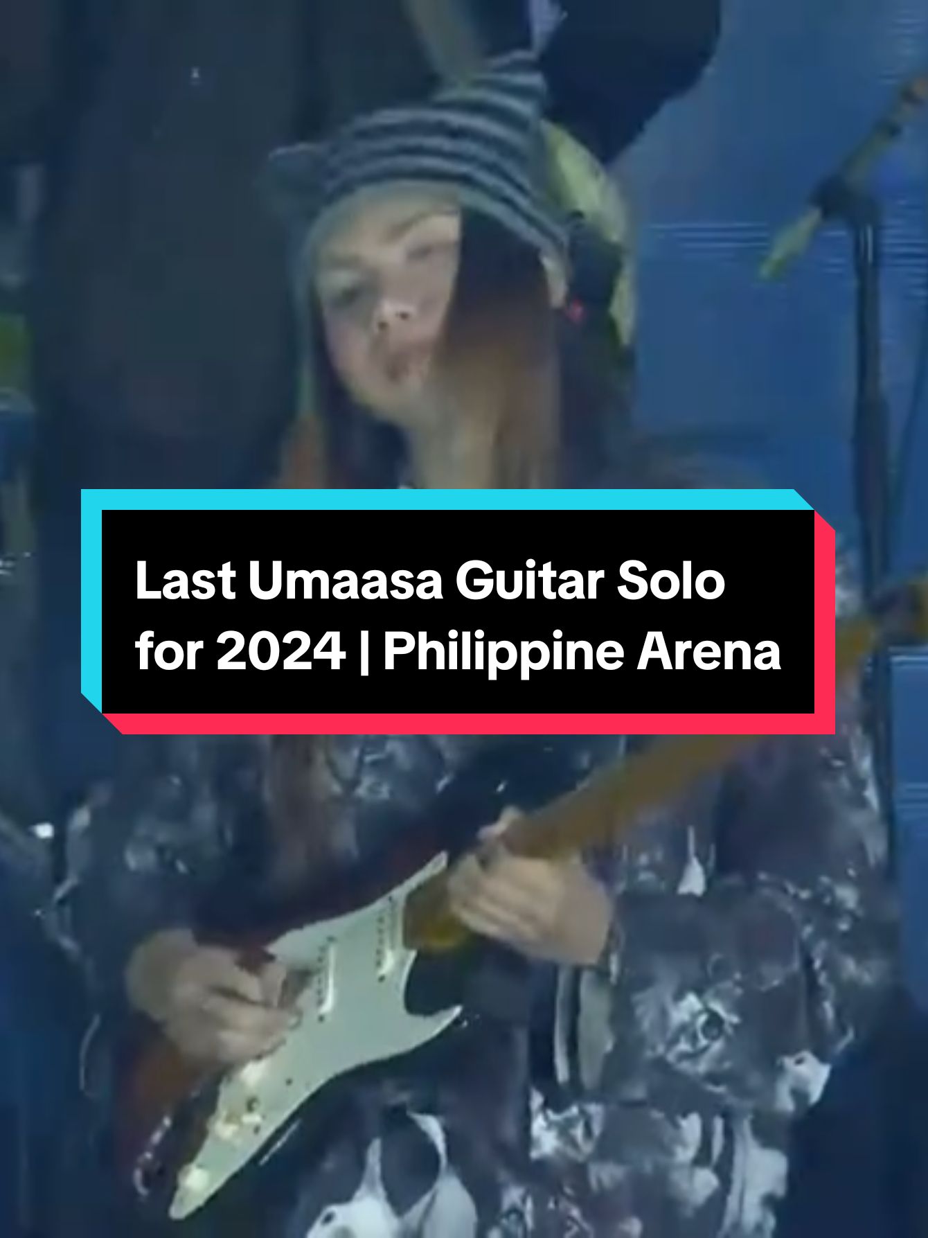 Last Umaasa Guitar Solo sa 2024 sa Philippine Arena 😸🎸 Thank you God sa mga unexpected & unending blessings nitong 2024! Pati narin sa mga bagong taong nakilala at nakasama ko sa nagdaang taon 🤍 labyuol ☺️ All Glory to you alone Lord! ☝️🙌  #fyp #guitarsolo #umaasa #umaasacalein #calein @Calein 