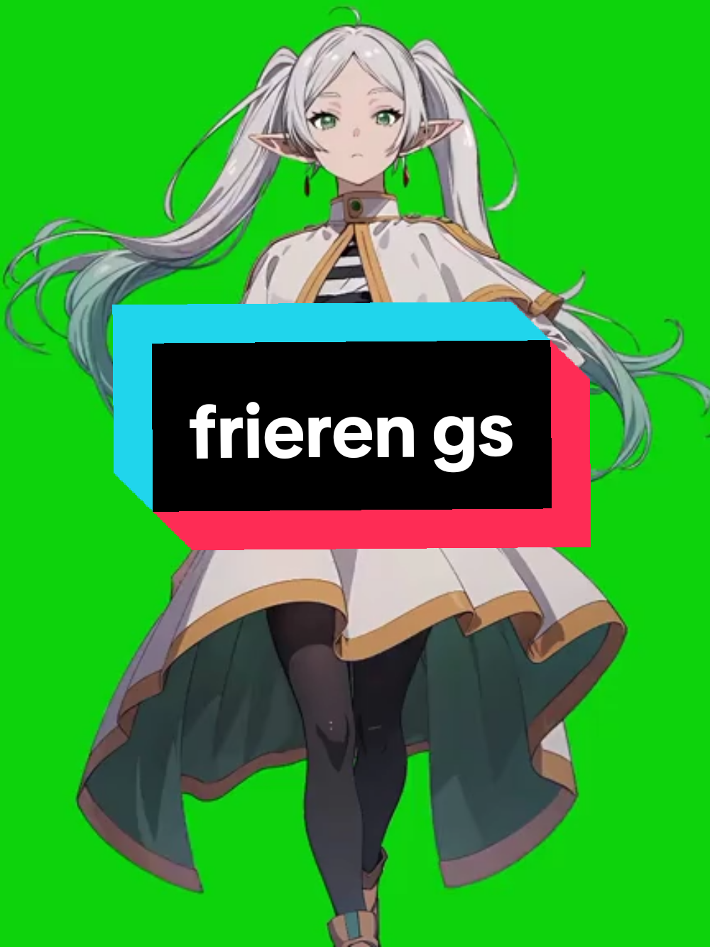 frieren green screen link gdrive (coming soon) #overlay #alightmotion #alightmotion_edit 