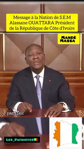 #cotedivoire🇨🇮 : Discours à la #Nation du #président alassane #ouattara #ADO .#pourtoi #fyp #yamoussoukro #cotedivoire🇨🇮225 #bouake #bouake225🇨🇮 