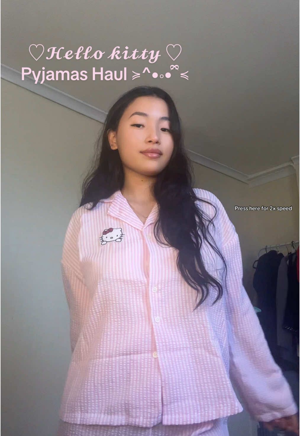 ♡𝓗𝓮𝓵𝓵𝓸 𝓴𝓲𝓽𝓽𝔂 Pjs Haul ♡  #haul #pjs #pyjamas #hellokitty #shein 