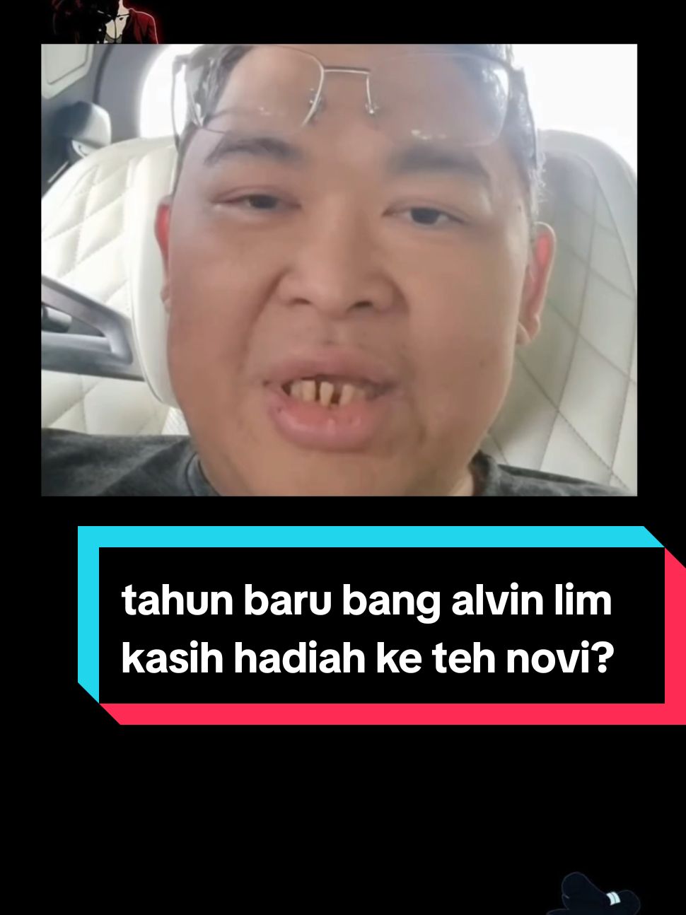 tahun baru bang alvin lim kasih hadiah ke teh novi?  #fyp  #viral  #trending  #bangluffy 