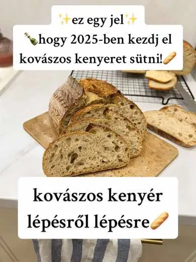 Kovászos kenyeret sütni nem egy gyors folyamat, de a végeredmény szerintem minden befektetett percet megér!🥹 #kovász #kovászoskenyér #sütés #kenyér #sourdoughbread #sourdoughstarter #kenyérsütés #kenyér🍞 #sourdough #breadtok 