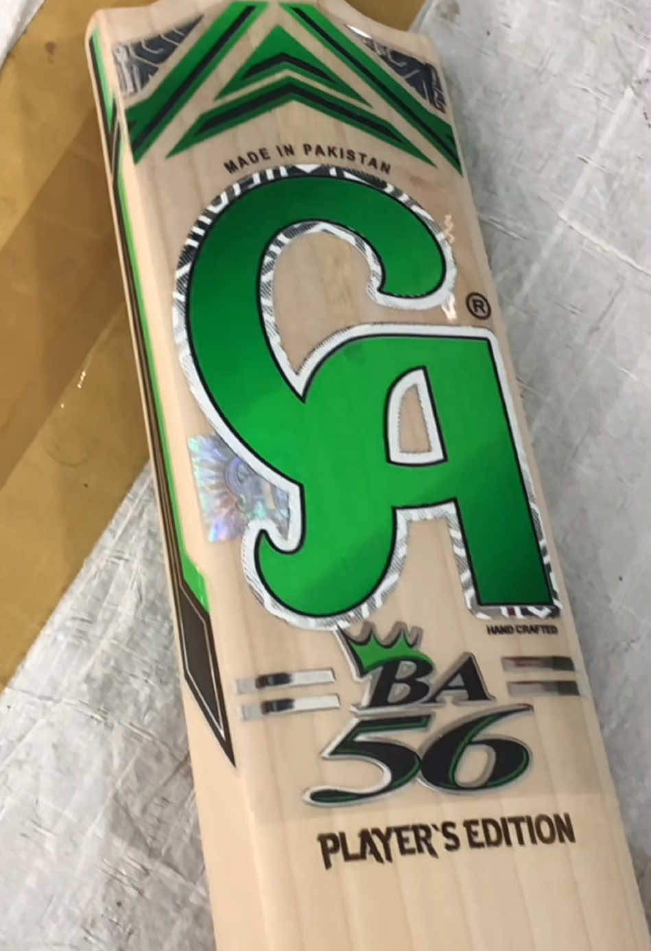 The commitment and persistence eventually led Babar Azam to join the CA Sports family. This is a great start to the new year and may God willing there will be many successes ahead. Happy New Year from Team CA SPORTS. Since 1958 An Era of Cricket Dm us to order now. #ba56 #ba56🏏 #ba56👑 #babarazam #babarazamfans #babarazam🎖 #CASports #CricketBats #BatManufacturer #CricketGear #CA1958 #CricketLovers #SportsEquipment #QualityBats #TraditionalCraftsmanship #LongevityandHeritage #InnovativeDesigns #GameChanger #CricketPassion #ProfessionalGear  #BatsmanEssentials #CricketingTradition #HandcraftedBats #BattingPower #ElitePerformance #CricketInnovation