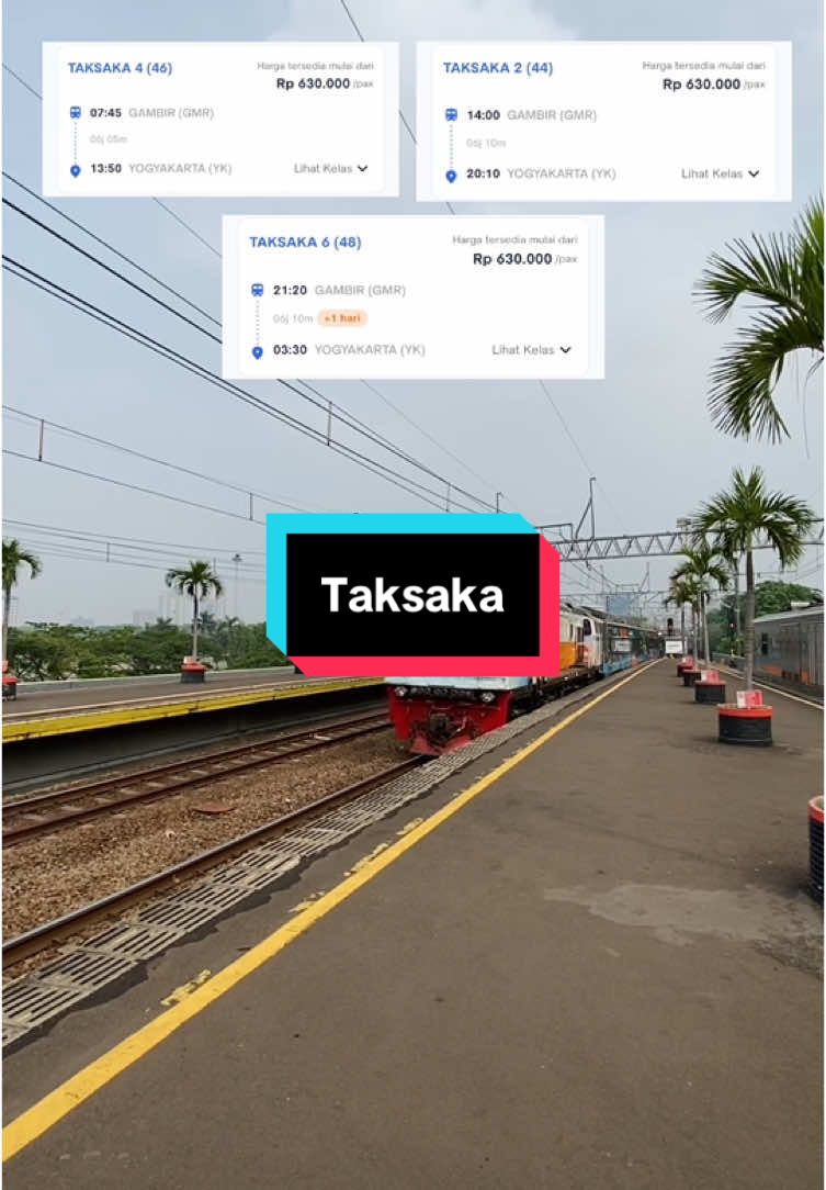 Sehat sehat kereta kesayangan aku jadi 3x sehari di Gapeka 2025🥰🥰 If: KA Taksaka dengan rangkaian New Generation Stainless Steel #taksaka #keretaapi #keretaapiindonesia #keretaapikita #videokeretaapi #railfans #railfansindonesia #naikkeretaapi  #taksakanewgeneration #taksakaluxury #fypシ #fyppppppppppppppppppppppp 