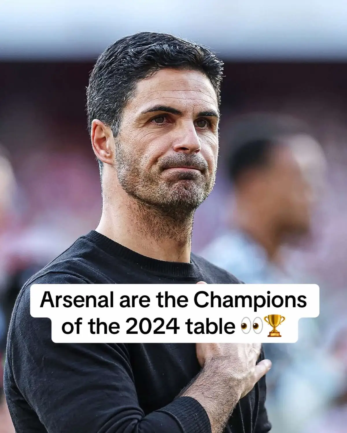 Arsenal are here for the 2024 title 🏆🥳 #arsenal #PremierLeague 