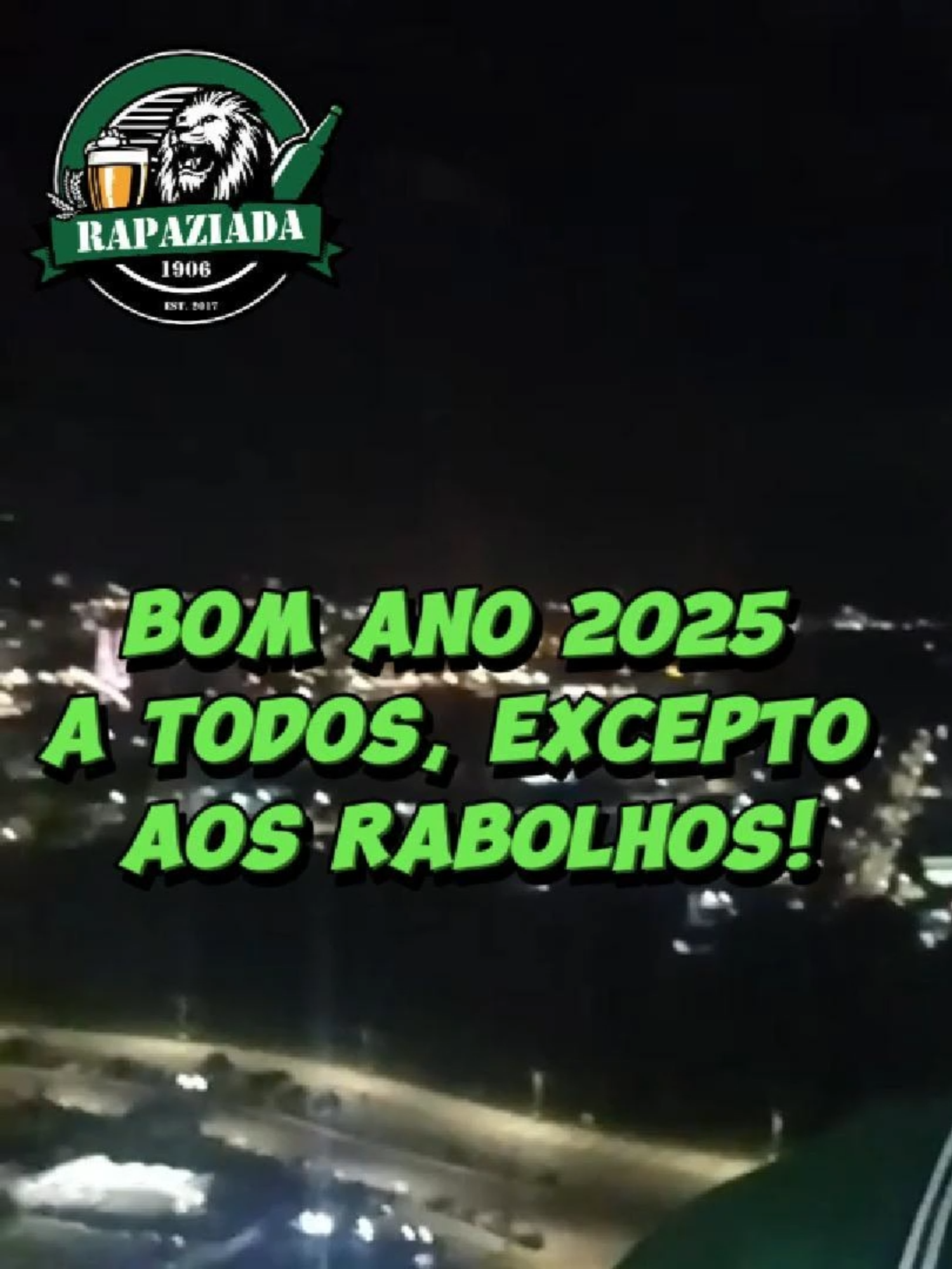 BOM ANO 2025 A TODOS, excepto aos rabolhos! #SportingCP #Rapaziada1906 #sportingcp💚🤍🦁 #sportingcp1906 #RPZD1906