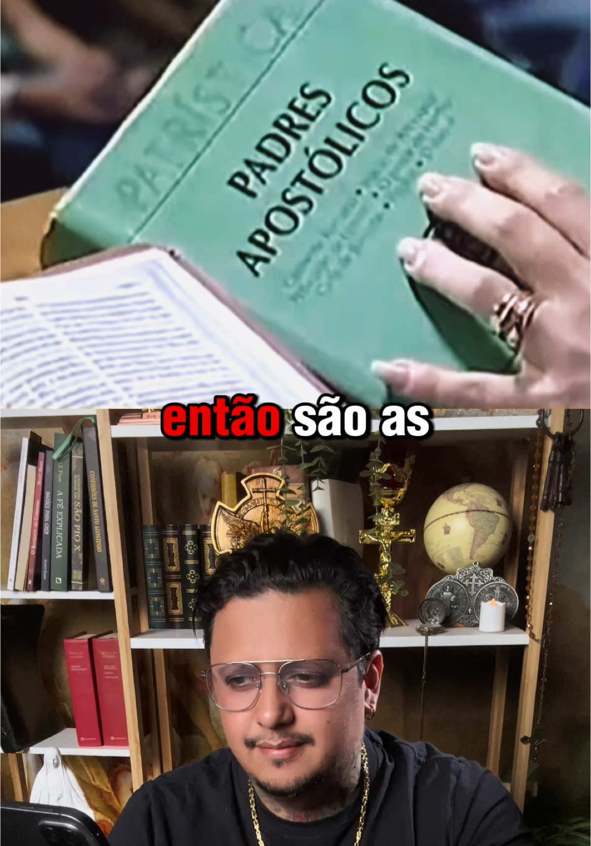 Respondendo a @luanacaires345  O estudo da patrística tem levado os sinceros e intelectuais a entenderem que o verdadeiro cristianismo sempre foi católico! #valadao #lagoinha #catolicos #igreja #fe #biblia #Jesus #Deus 