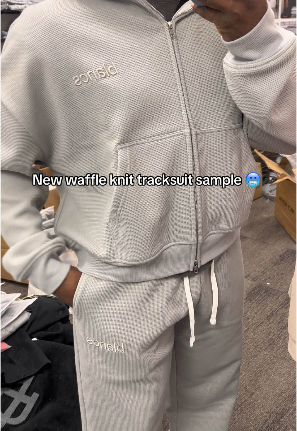 We don’t miss at all, I can’t wait for you man to get hold of this one🥶🥶🥶 @blancs #blancs #tracksuit 