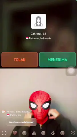 Spiderman #ometv #ometvprank #ometvindonesia #fypシ゚viral #jepara 