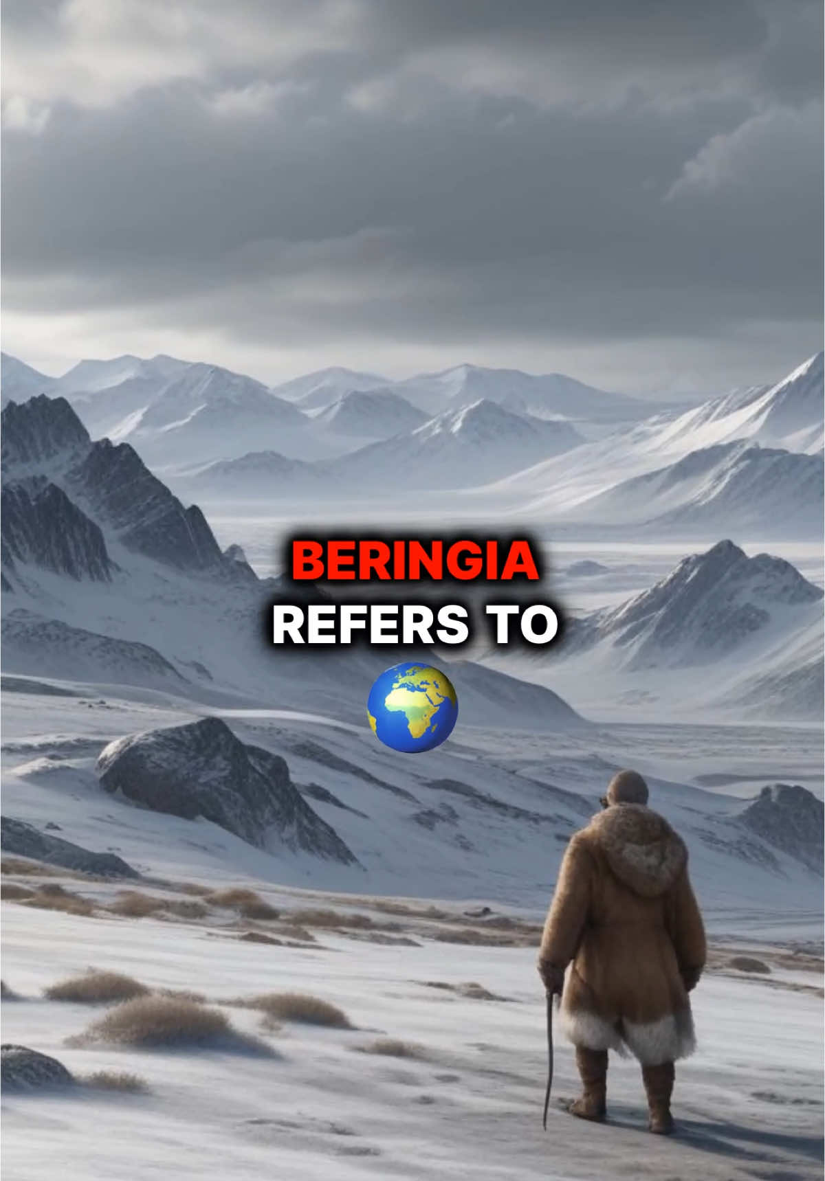 Unveiling the secrets of Beringia 🌍❄️ The lost land bridge that connected continents and carried ancient life. A frozen highway of migration, history, and mystery buried beneath the ice. 🐾✨ #Beringia #LostContinent #AncientWorld #HistoryUncovered #FrozenInTime