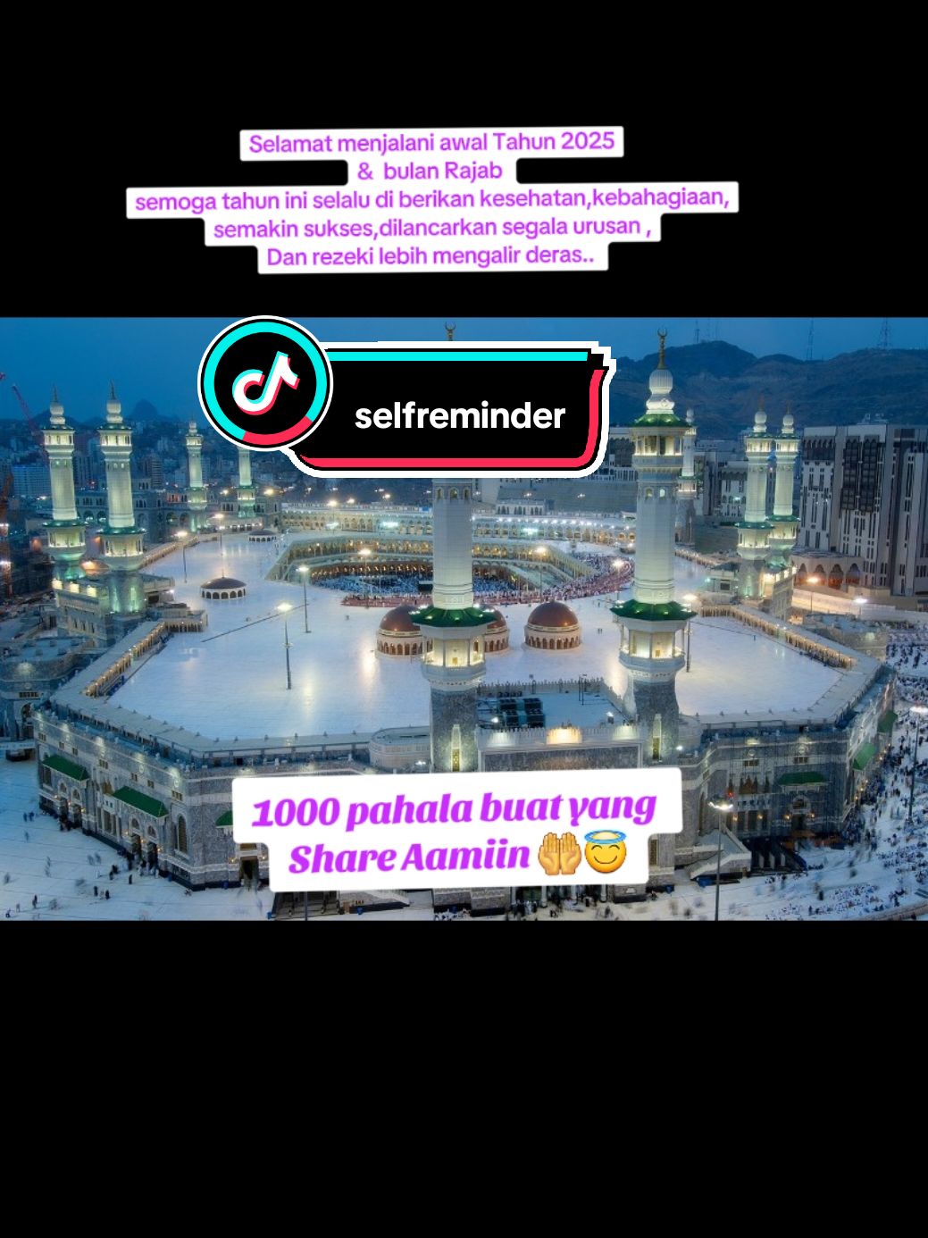 Selamat menjalani awal Tahun 2025 & menjalani bulan Rajab  semoga tahun ini selalu di berikan kesehatan,kebahagiaan, semakin sukses,dilancarkan segala urusan ,Dan rezeki lebih mengalir deras.. Amin 🤲😇 #yunish_agata #yunish_agata🇮🇩🇵🇱 #selfreminder #bulanrajab #2025 #amin #aminn #bismillahfyp #fypage  #foryoupage #assalamualaikum #doa #prayer #muhasabahdiri 