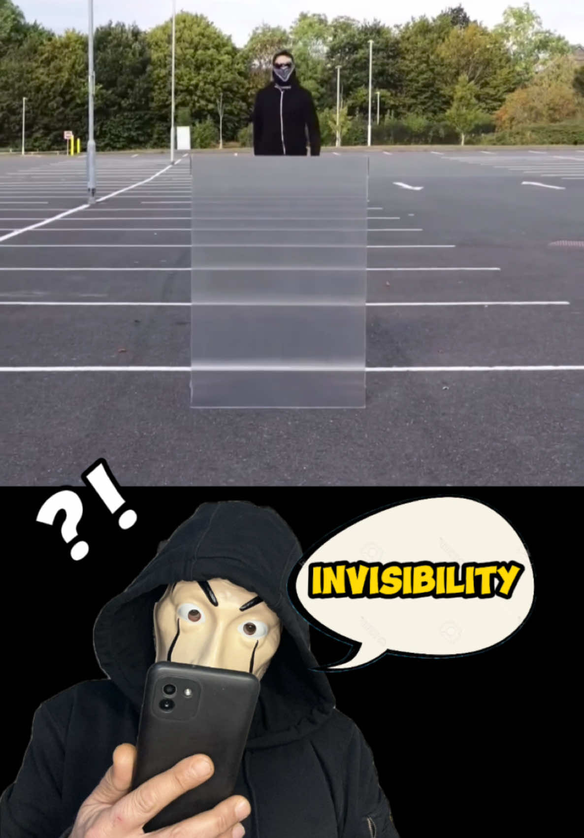 INVISIBILITY TRICK 😉🪄 #magic #tricks #invisible #invisibility #foryou #trending #2025 #magie #magica #trend #viral #magician #perte #happynewyear 