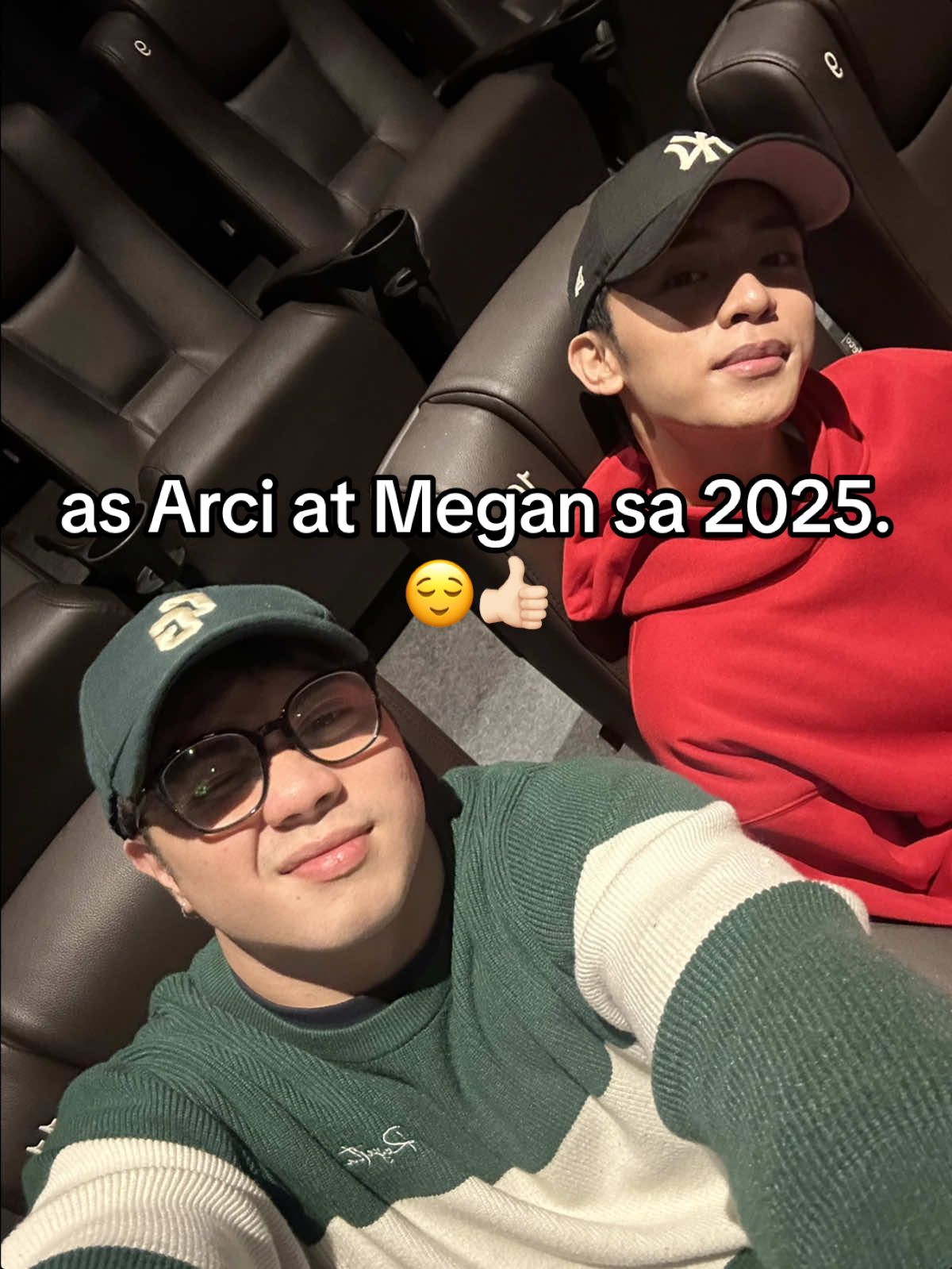 As Arci at Megan na po sa 2025. CHARENG!!! @Nick #bonggonzales 