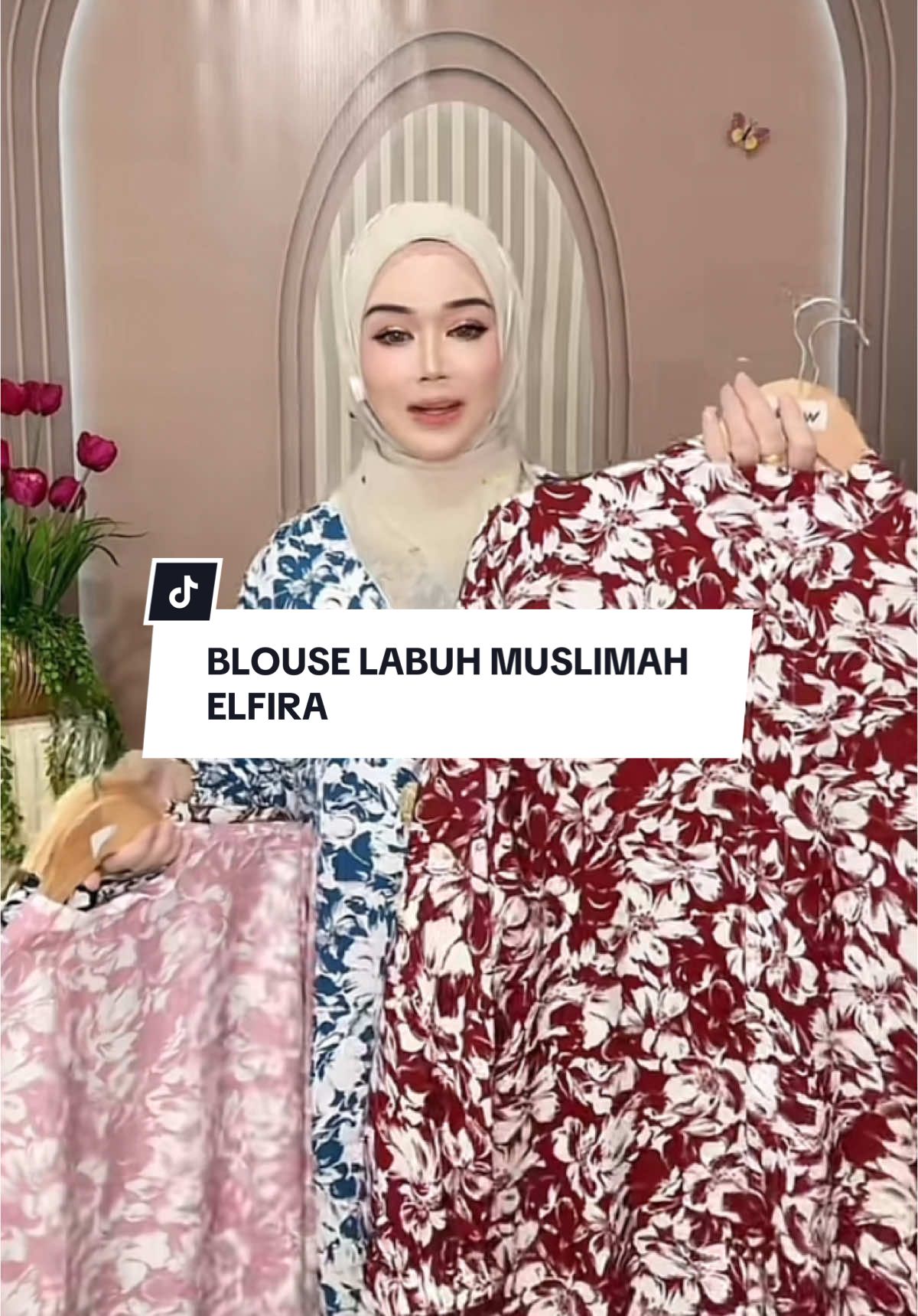 Cantik sgt design blouse labuh elfira ni😍 material flowy cantik terletak , berminat lajulaju grab sebelum sold! #blouselabuh #blousemurahcantik#blousemuslimah#blouseviral#blousedesign#blouselabuhmuslimah