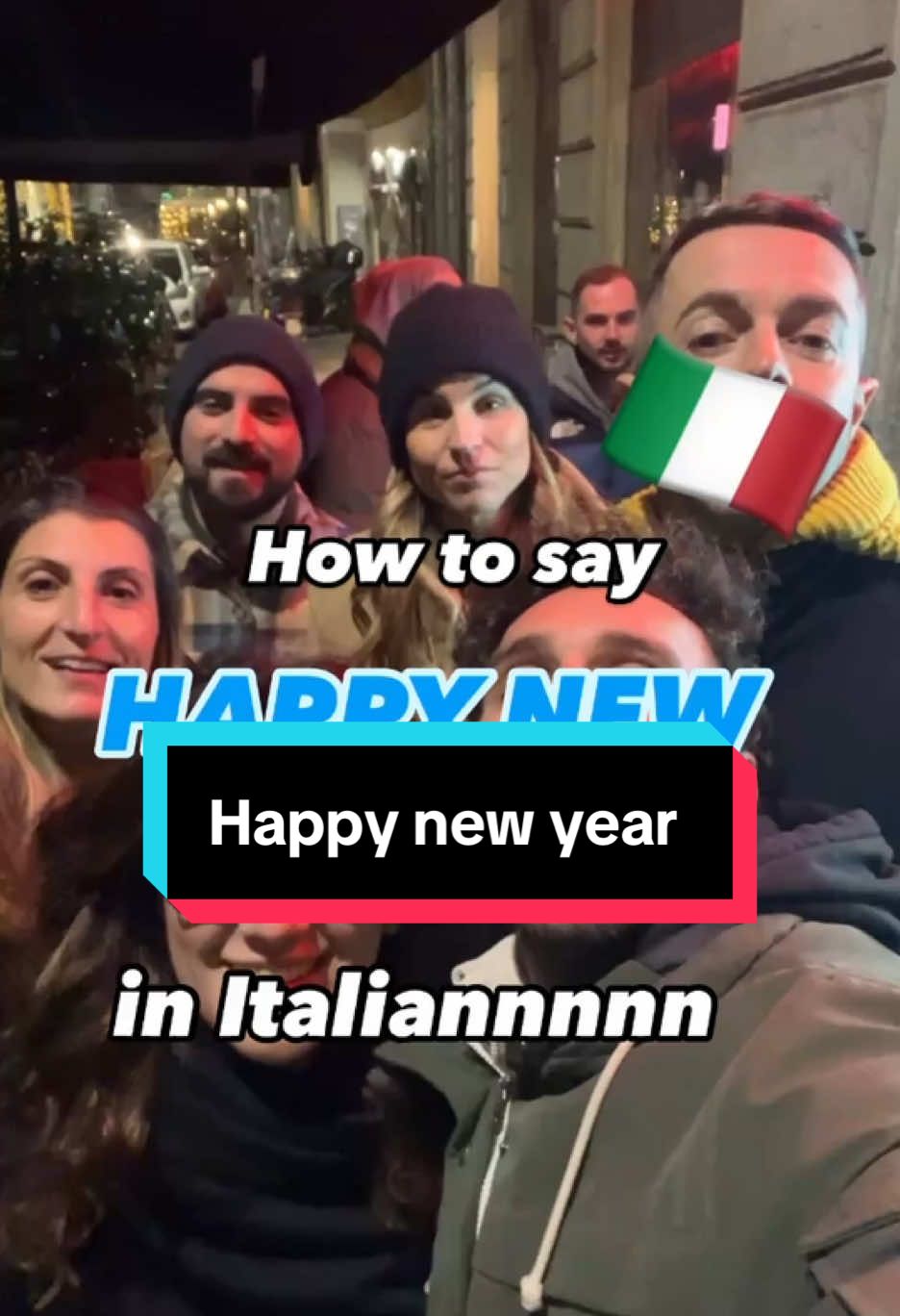 🍷Buon anno to everyone!! 👉Buon anno! 🇦🇺Happy New Year! 👉Felice anno nuovo! 🇦🇺Happy New Year! 👉Auguri di buon anno! 🇦🇺Best wishes for the New Year! #italy#learnitalian#italian#italianwords#italianphrases