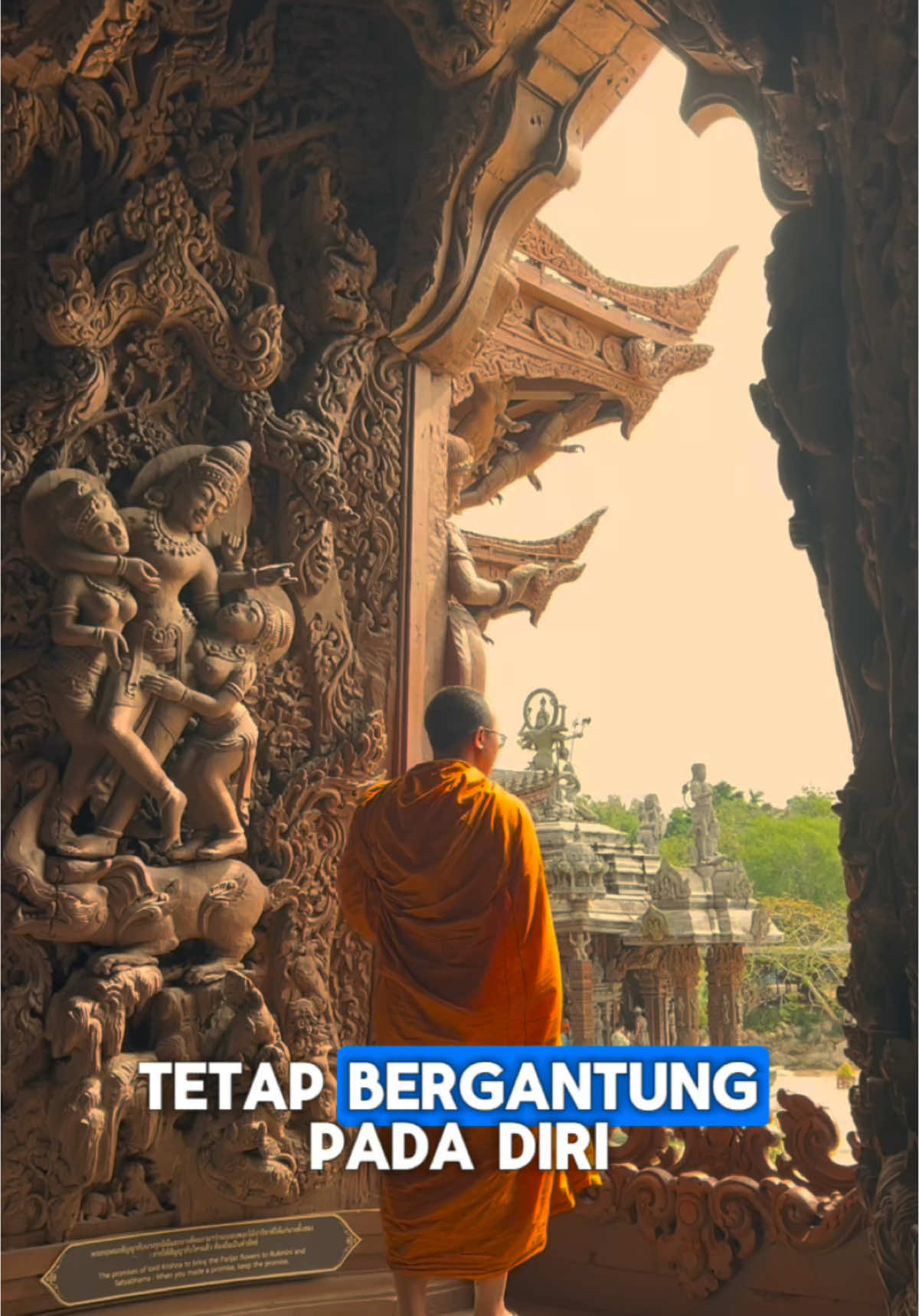 Kita bertanggung jawab atas kehidupan kita masing-masing. Kita adalah penentu atas kebahagiaan dan penderitaan kita. Sebaik apapun cara orang lain mencintai kita, menyayangi dan peduli pada kita, kebahagiaan tetap bergantung pada kita sendiri.