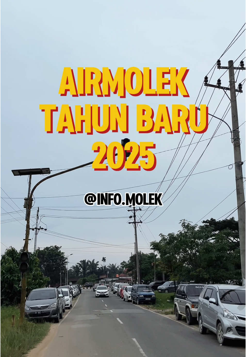 Awal tahun 2025. #airmolek #inhu #riau 