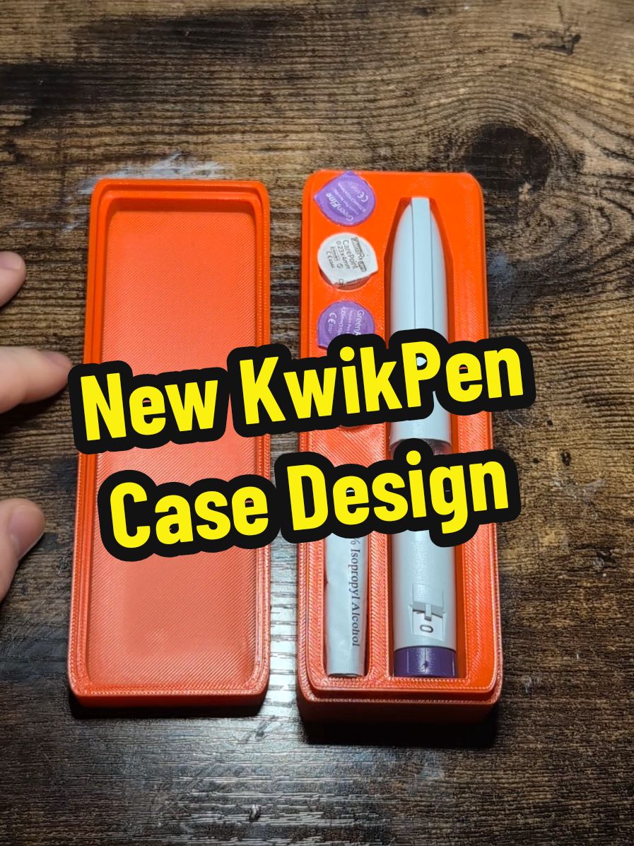 Decided to spend a couple hours redesigning my fridge KiwkPen case, let me know your thoughts. #mounjaro #mounjaroupdate #mounjarojourney #weightloss #KwikPen #mounjaroprescription #mounjarocommunity