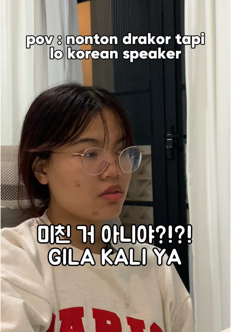 Spontannya keluar bahasa korea wkwkk ada yang sama..?😭 #foryoupage #fyp #fypage #fypシ゚viral #bilingualproblems #koreanspeaker #bilingual #studykorean 