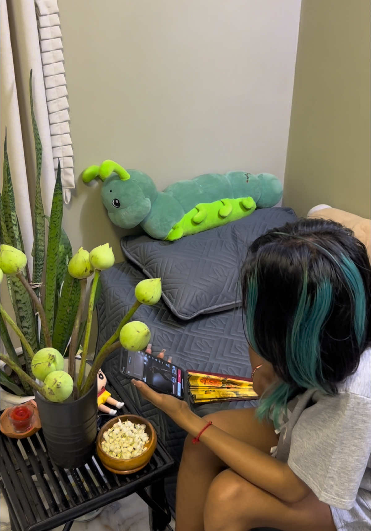 ទម្លាប់😁🌱#nimnounkpc #fyp #foryourpage #viral #hairstyle #haircolor @Nimol Felix - ម៉ាក់អូនភូ 💕 
