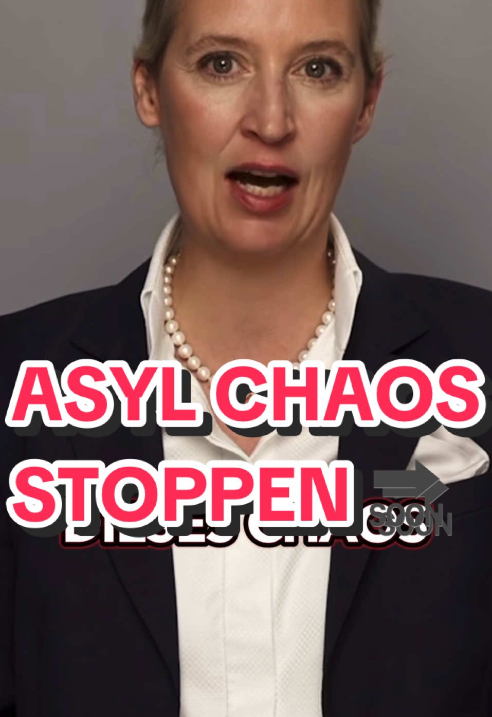 Asyl Chaos Beenden! 🔜#weidel #kanzlerin2025 #afdfraktion 