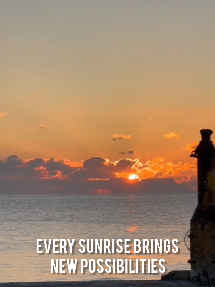 First sunrise 2025🎍🙏 The sunrise is a reminder of the new beginning.  Every sunrise brings new possibilities,peace of morning light, beginnings bathed in light, or a silent awe at every dawn, as they capture the idea of a fresh start and the beauty of the first light of day.  Conquer it one day at a time. #JudysKiddos #fyp #nature #naturelover  #firstsunrise2025 #firstsunrise #fypviral #blessed 