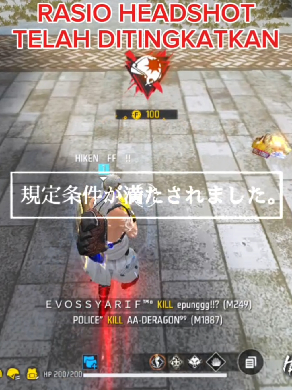 Gomenne kimitachi, watashi wa hontoni cheater desu 🗿#CapCut #gameplay #DIGID #GARENA #free_fire #rimuru