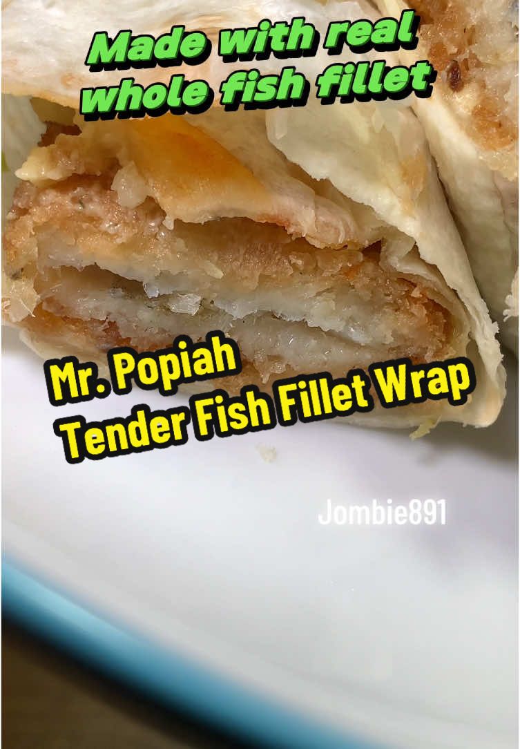 Bundle of 4 Mr Popiah Tender Fish Fillet Wrap| Made with real whole fish fillet | No need to thaw |2 minutes microwave heat up| Quick and Tasty Meal@TikTok Shop Singapore @Sell With TikTok Shop SG @Mr Popiah #jombie891 #tiktokshopsg #createtowin #postandwin #rookie #weeklywedrush #pageforyou #tiktokmademebuyit #好物分享 #frozenfood #quickmeal #quickmeals #fishfillet #fishfilletwrap #microwavefood #wrap #fillet  