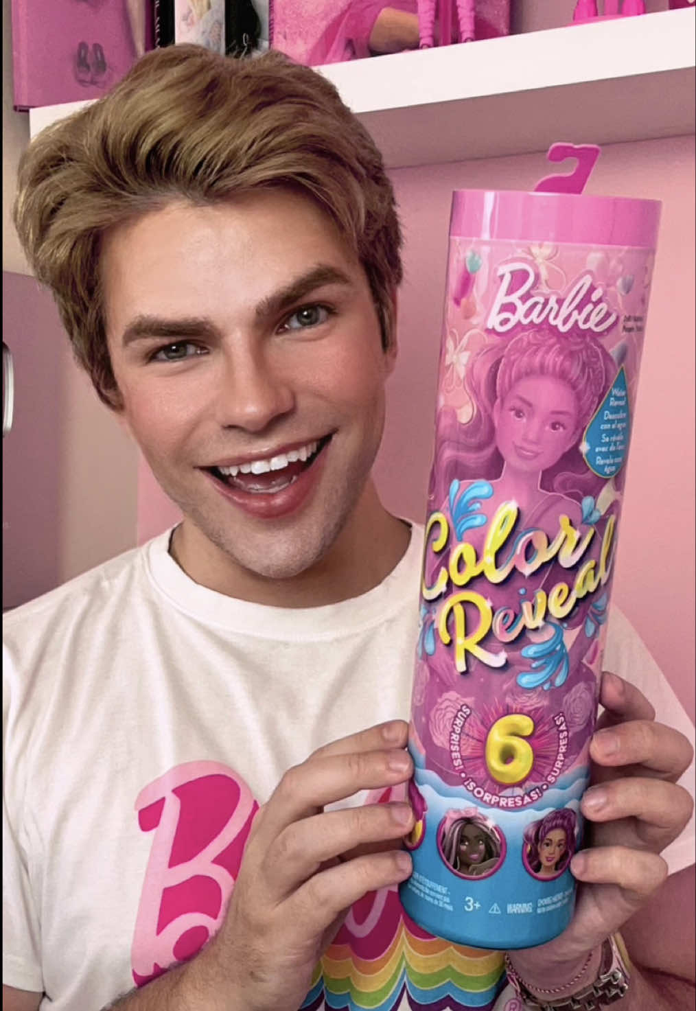 Unboxing Barbie Color Reveal Ballet Series ASMR 💖💦 @barbie  #barbie #colorreveal #barbiecolorreveal #asmr #unboxingtoys #barbieboy #barbietiktok #barbietok #barbiedoll 