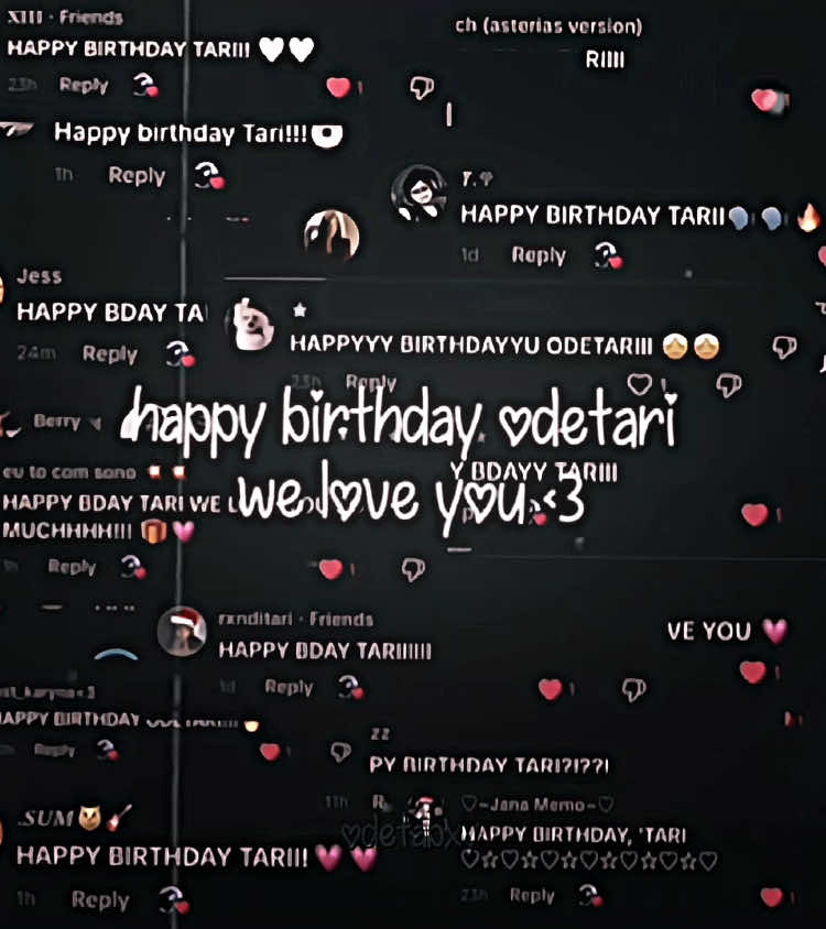 HAPPY BIRTHDAY ODETARI WE LOVE YOU i’m posting again cause tiktok banned 😭😭 (thanks to everyone who helped me w the edit)  || #odetari🔛🔝 #odetari #livelaughloveodetari #odetarifan #iloveodetari #odetariissogoodomg #odetariismylife✨️🎀🤭 #odetabxy #odetariedit  || @Odetari 