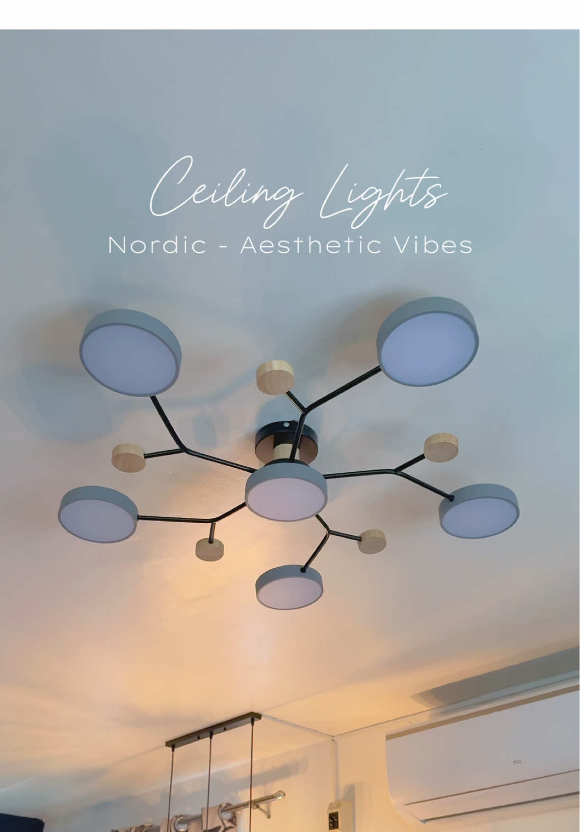 Kahit di pa tayo rich tita lakas maka mayaman ng Modern ceiling lights na to! 🤍😂✨ #ceilinglight #modernlight #chandelier #homedecor #homedecorideas #homedecortiktok #fypシ゚viral 