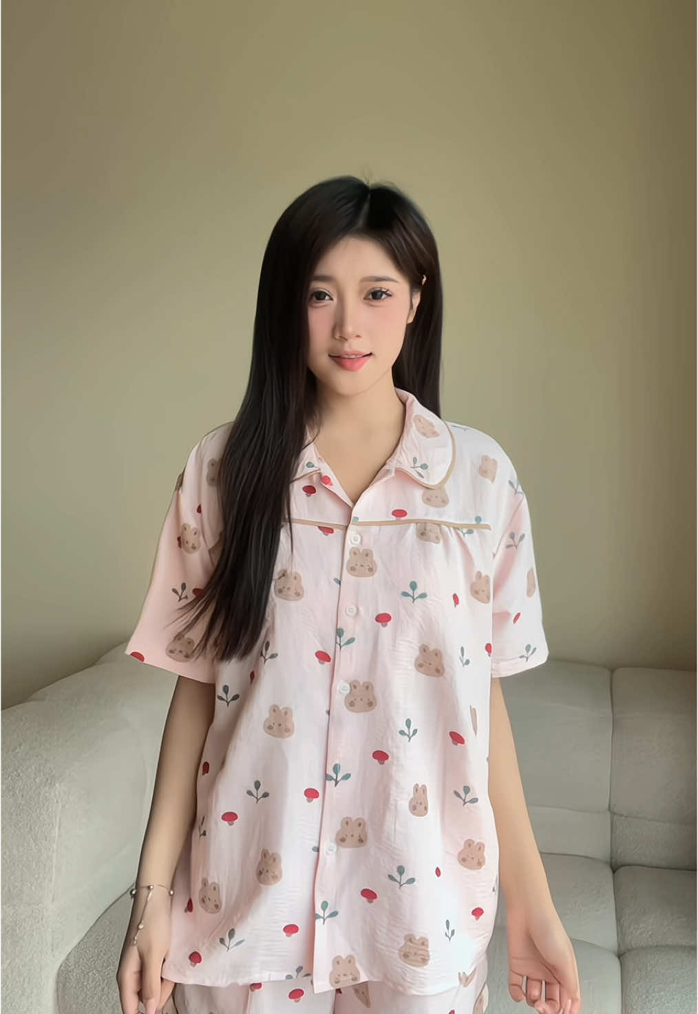 Set gấu 🐻 mới ra siu iuuu 🎀💕 #maybee #homedress #homewear #pyjama #outfit #viral #fyp 